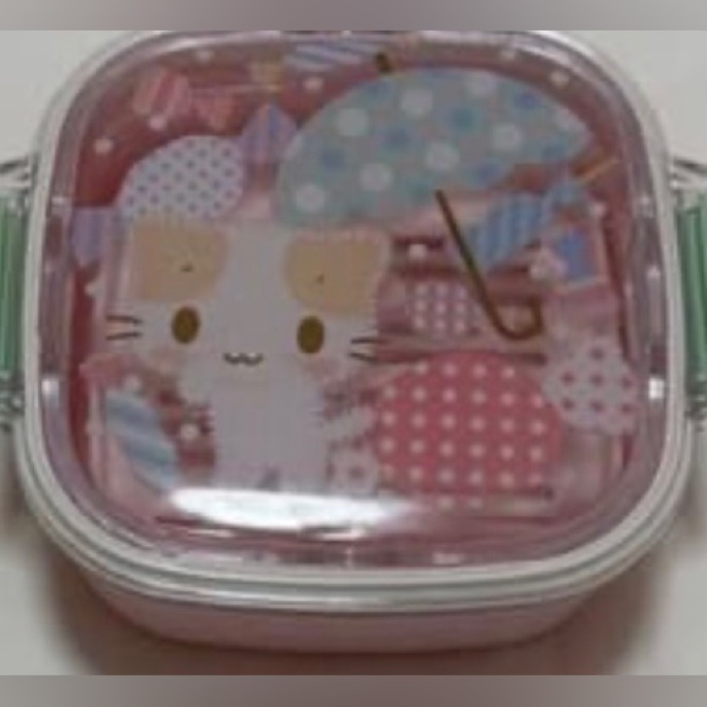 Mashumaro mitaina Fuwafuwa Nyanko (Marshmallow-like Fluffy Kitty) Lunch Box